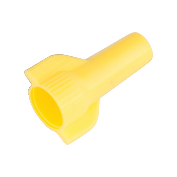 Gardner Bender WingGard 16-084 Wire Connector, Yellow, 22 to 10 AWG Wire, Steel Contact, Thermoplastic, 100/JAR