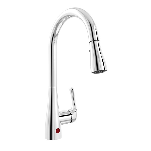 Essential Series NEX76CCP Kitchen Faucet, 2.2 gpm, Brass, Chrome Plated
