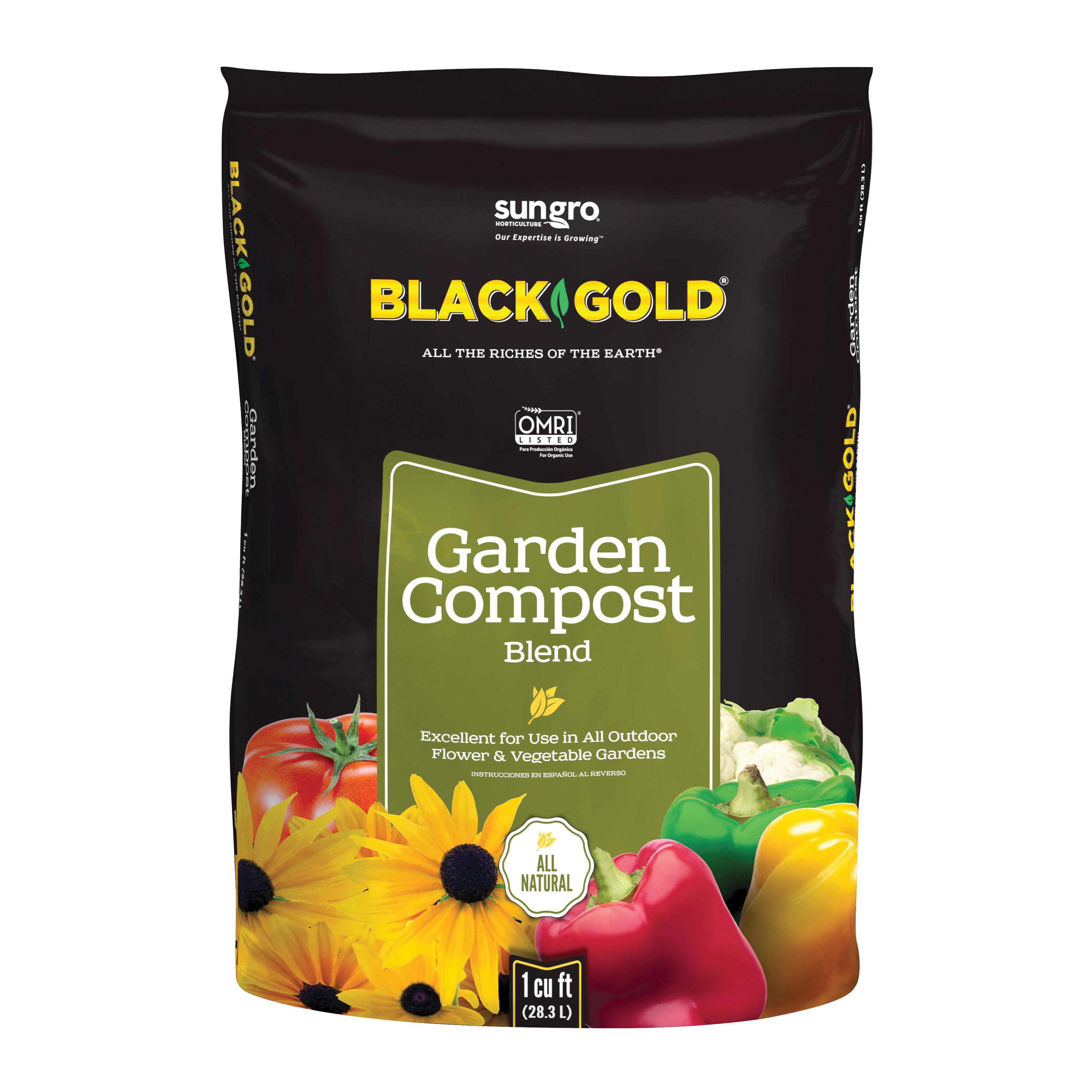 1411602 1 CFL P Garden Compost, 1 cu-ft Coverage Area, 30 lb Bag