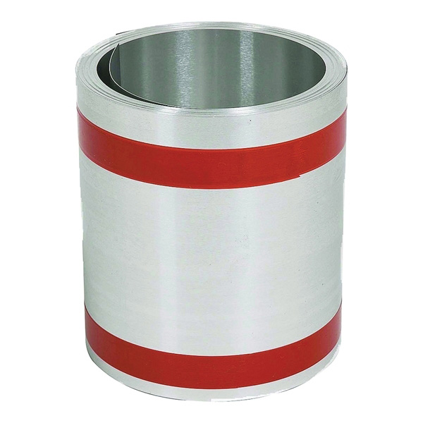 68310 Roll Valley Flashing, 10 ft L, 10 in W, Aluminum, Silver