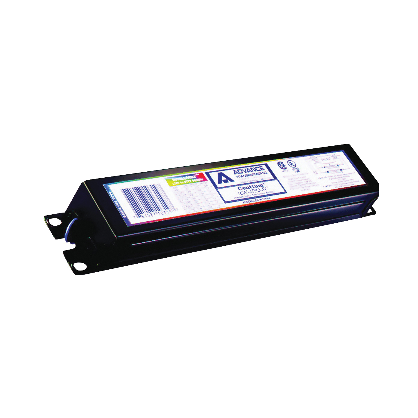 Centium Series ICN4P32N35I Electronic Ballast, 120/277 V, 111 W, 4-Lamp