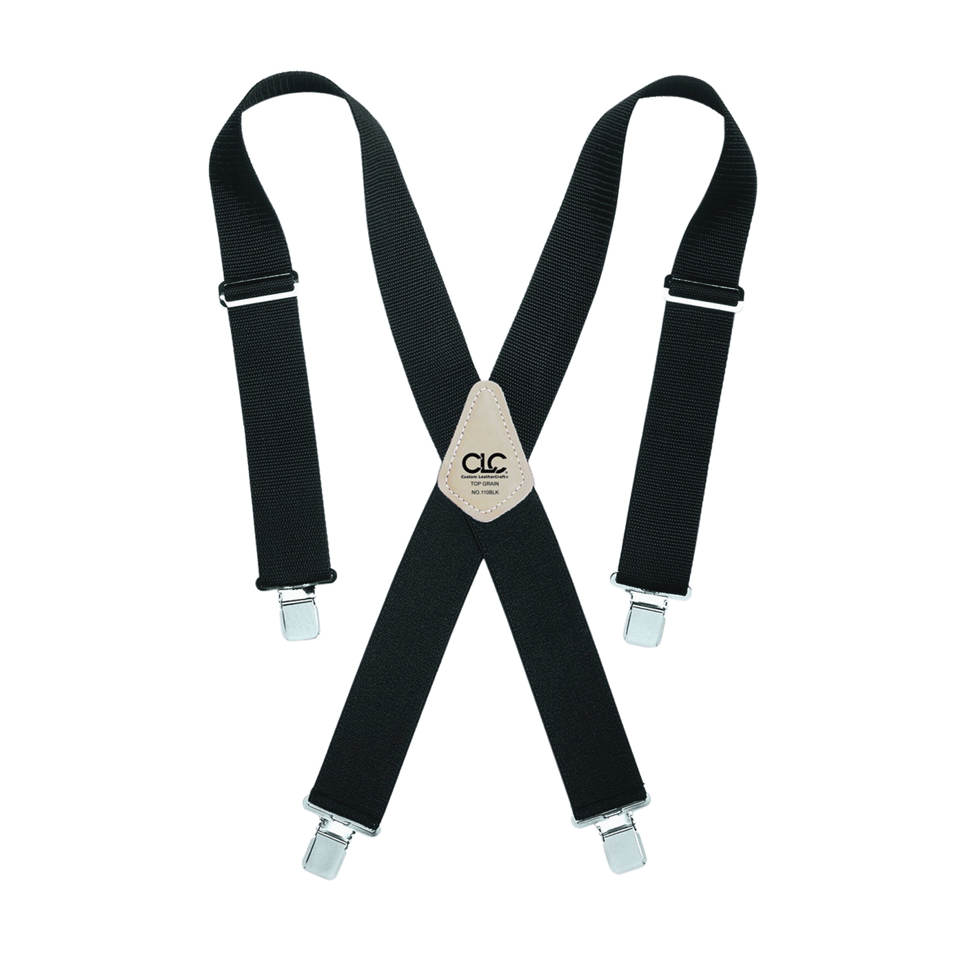 TOOL WORKS 110BLK Heavy-Duty Work Suspender, One-Size, Elastic, Black
