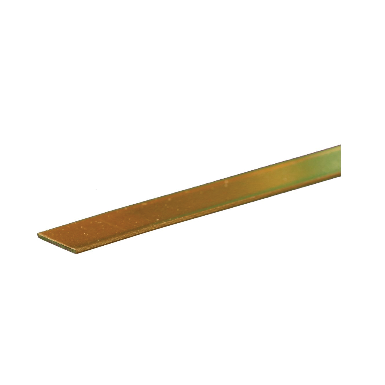 8241 Decorative Strip, 1/2 in W, 12 in L, 0.032 in Thick, Brass