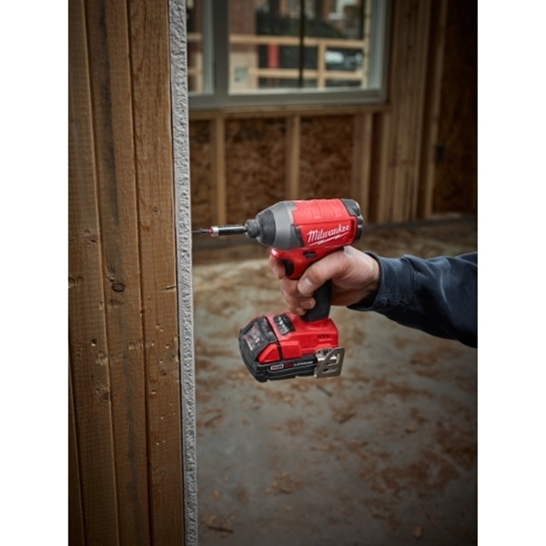 Milwaukee 2753-22CT Impact Driver Kit, Battery Included, 18 V, 2 Ah, 1/4 in Drive, Hex Drive, 3700 ipm