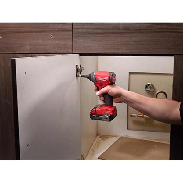 Milwaukee 2753-22CT Impact Driver Kit, Battery Included, 18 V, 2 Ah, 1/4 in Drive, Hex Drive, 3700 ipm