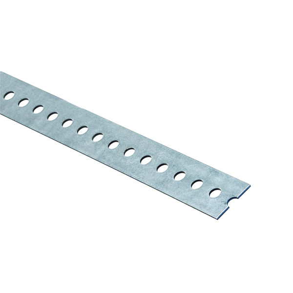 4025BC Series N182-774 Structural Plate, 1-3/8 in W, 60 in L, 0.07 in Thick, Steel, G60 Grade