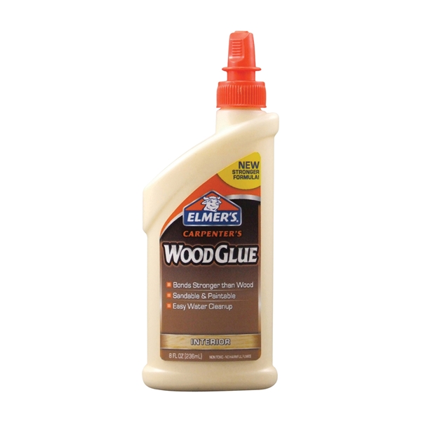 Elmers E7010 Glue, Yellow, 8 oz Bottle