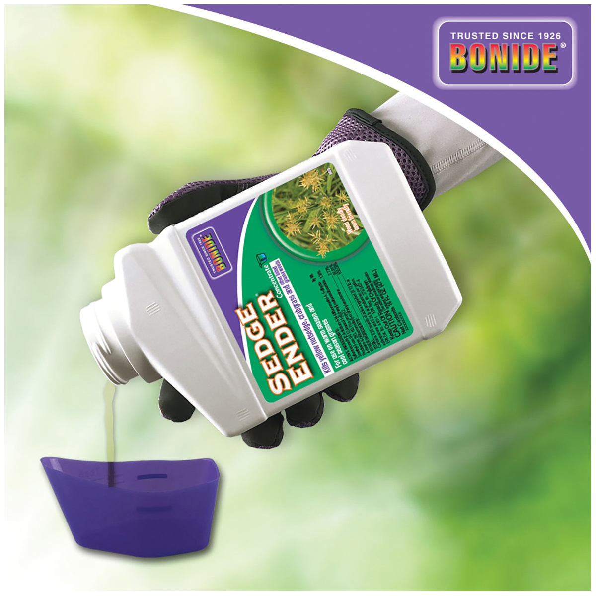 Bonide Sedge Ender 069 Crabgrass and Nutsedge Killer, Liquid, Yellow, 16 oz