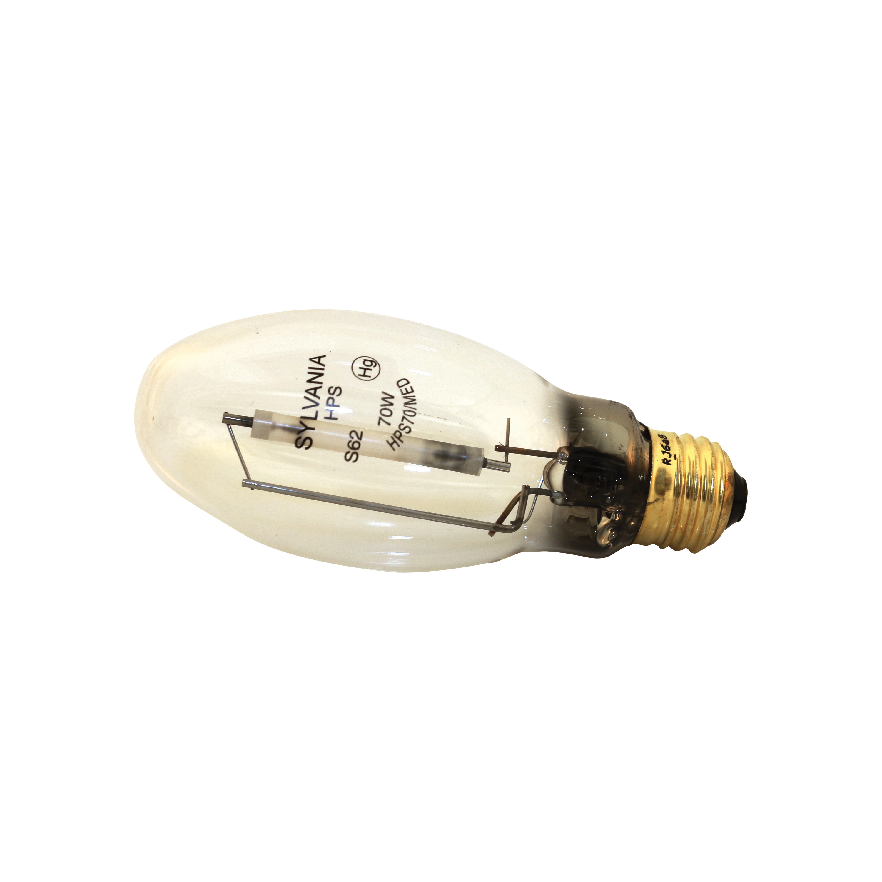 67435 Sodium Lamp, 70 W, E26 Medium Lamp Base, 5350 Lumens, 1900 K Color Temp, 24,000 hr Average Life