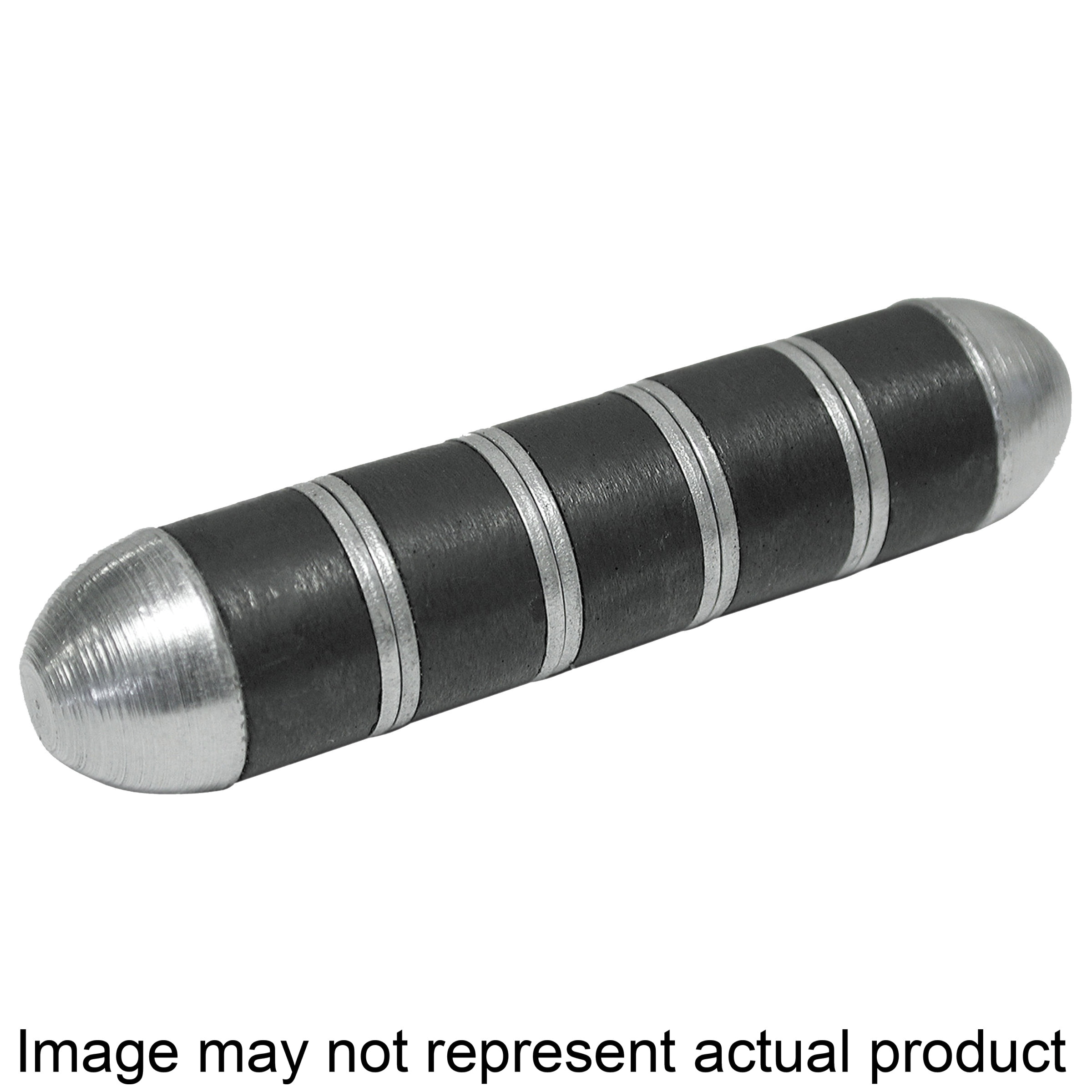 07238 Heavy-Duty Cow Magnet, 1/2 in Dia, 3.35 in L, Gray