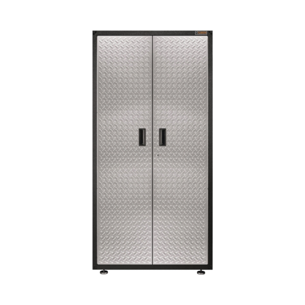 GALG36KDYG Gear Box, 225 lb, 3-Shelf, Steel, Silver Tread