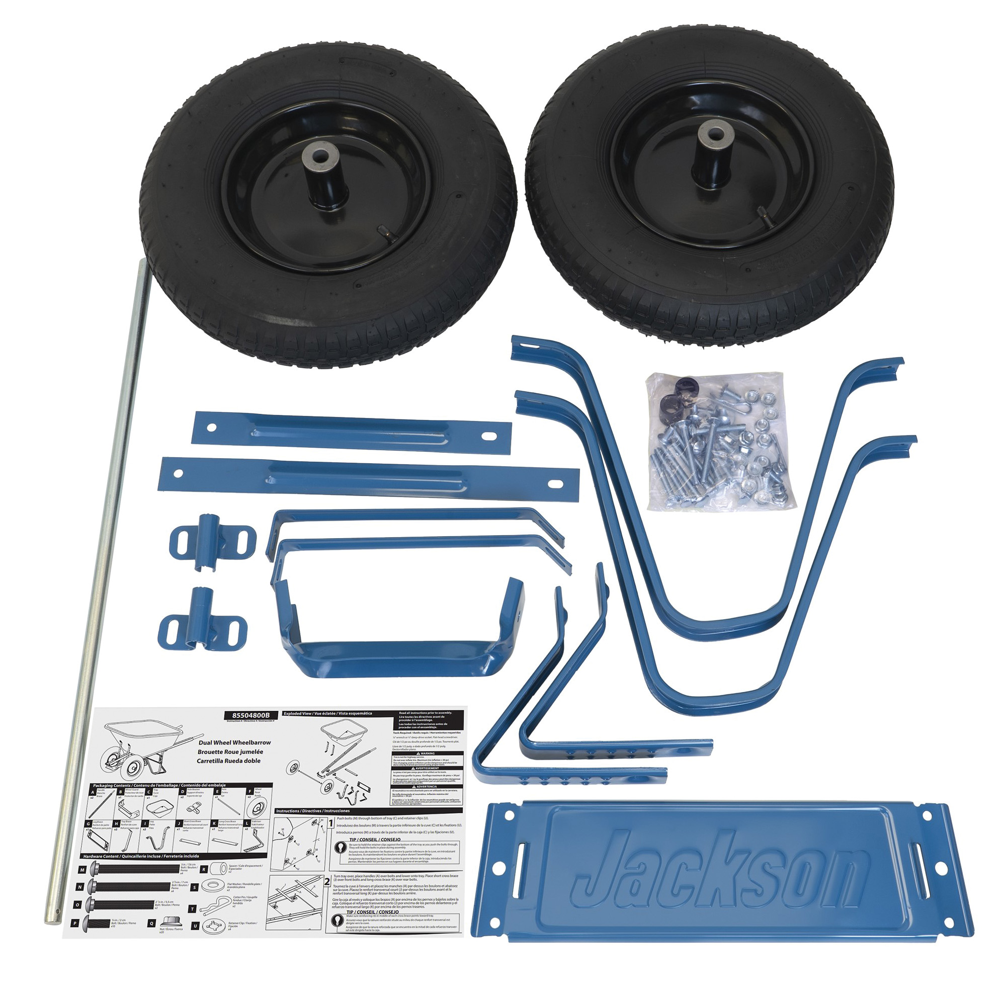 000781VB Wheelbarrow Part, For: RP810, BP10 and RP6DW8 Wheelbarrow