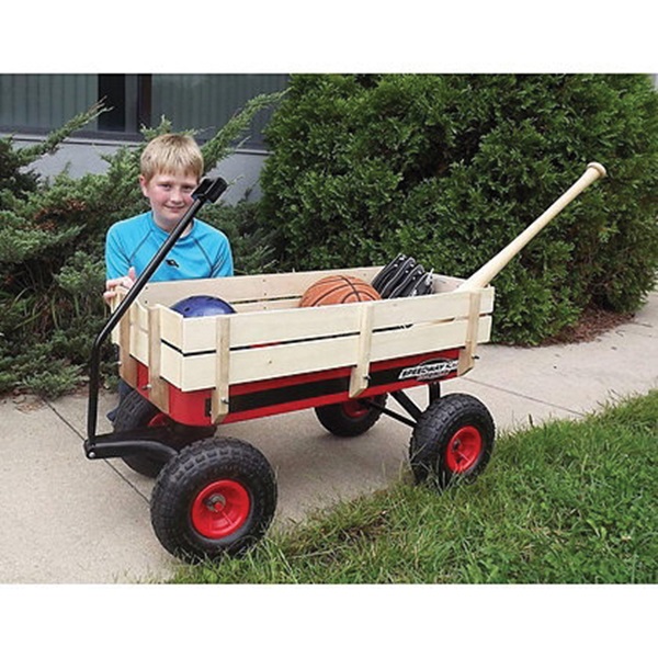 Speedway 52178 Wagon Toy, 200 lb, Steel, Red - 2