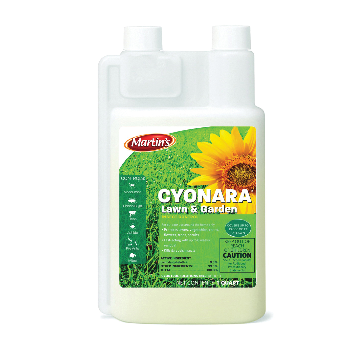 Cyonara 82250023 Insect Control, Liquid, 1 qt Bottle