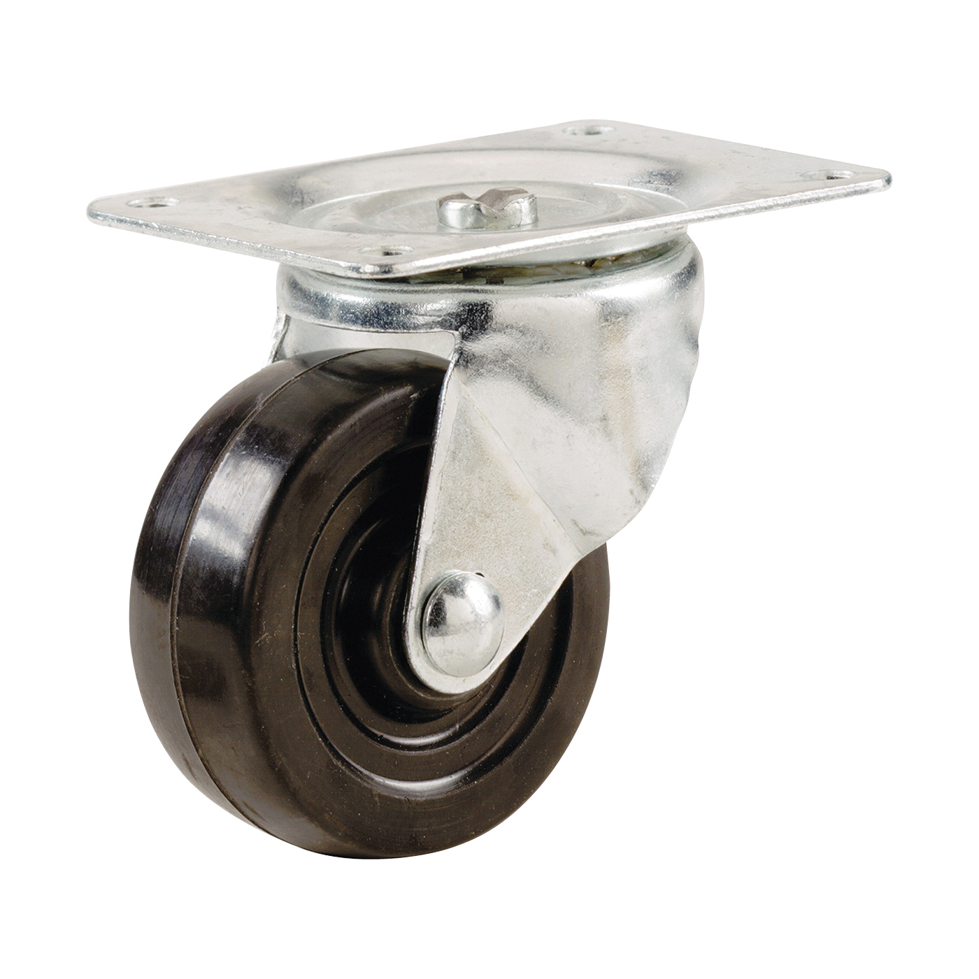 9480 Swivel Caster, 4-1/8 x 5 in Plate, 4.5 in L x 4.1 in W x 5.8 in H Dimensions, 4 in Dia Wheel
