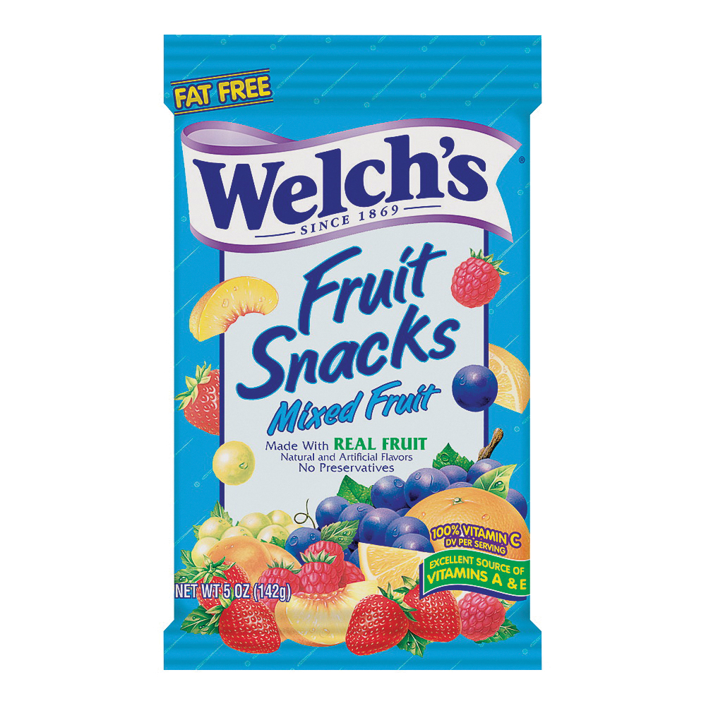 WMF12 Fruit Snack, Mixed Fruit, 5 oz Bag