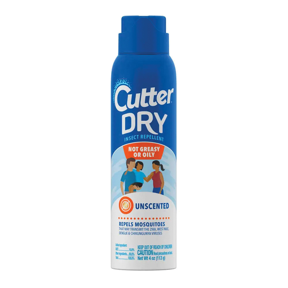 HG-96058 Dry Insect Repellent, 4 oz Aerosol Can, Liquid, Off-White/Yellow, Deet, Ethanol