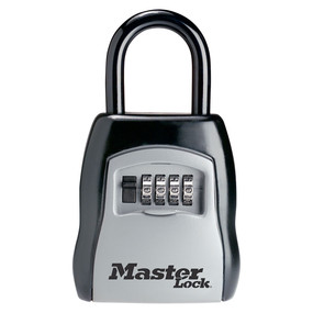 Master Lock 5400D Combination Portable Lock Box, Metal/Steel, 3-1/4 in W - 1