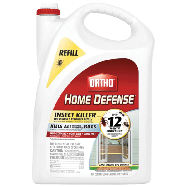 Home Defense 0221910 Insect Killer, Liquid, Indoor, 1.33 gal Bottle