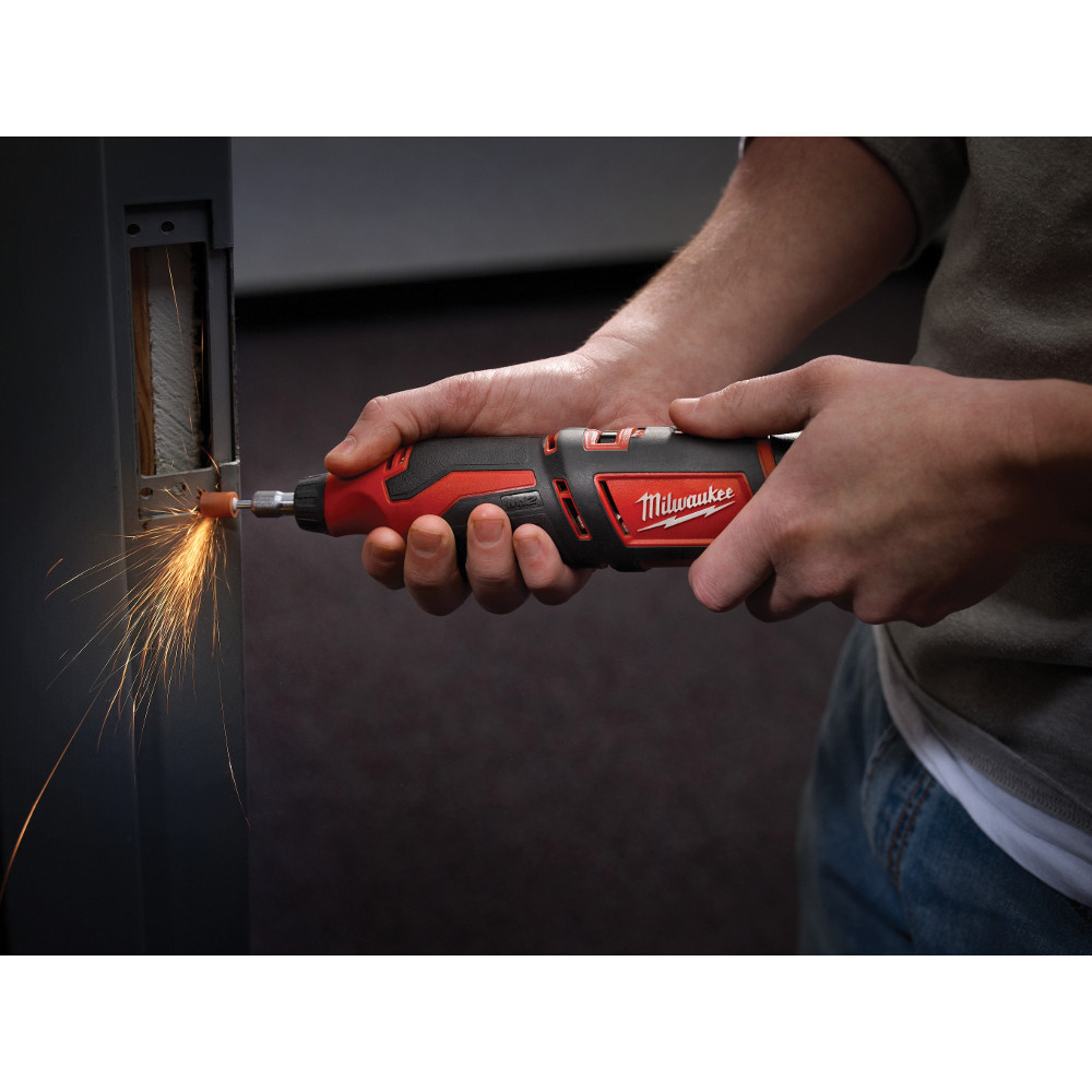 Cordless M12 Rotary Tool, Milwaukee, 1/8 in Keyless Collet, Tool Only - 5