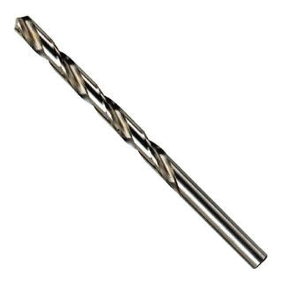 81136 Jobber Drill Bit, 0.1065 in Dia, 2-1/2 in OAL, Spiral Flute, 4-Flute, 0.107 in Dia Shank, Straight Shank