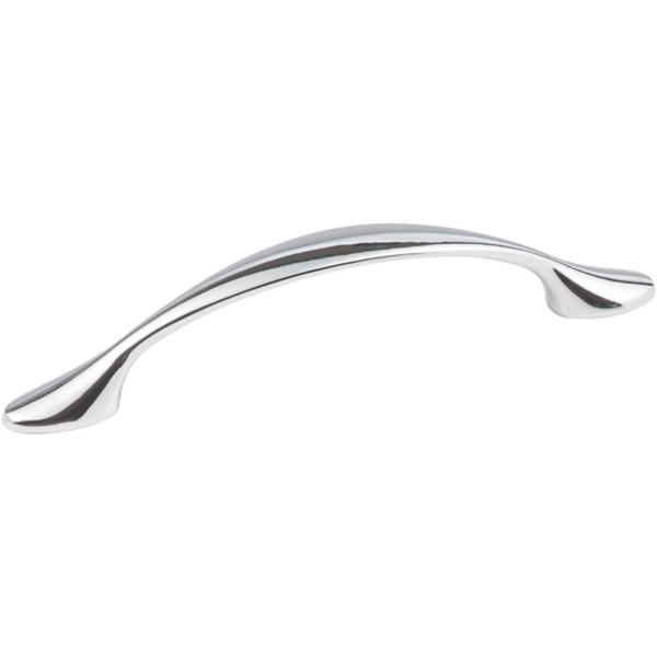 Elements Somerset Series 80814-PC Cabinet Pull, 5 in L Handle, 7/8 in H Handle, 7/8 in Projection, Zinc, Polished Chrome