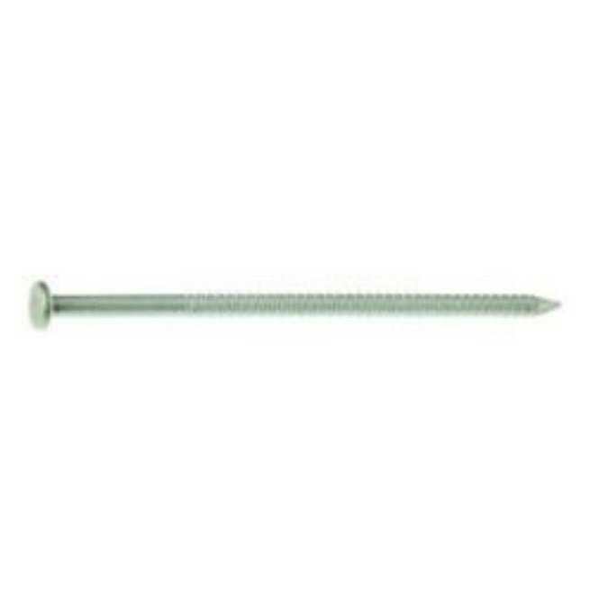 8HGRSPD1 Patio/Deck Nail, 8D, 2-1/2 in L, Steel, Hot-Dipped Galvanized, Flat Head, Ring Shank, Gray