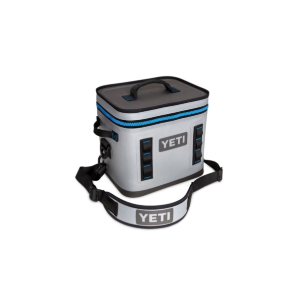 YETI Hopper Flip 12 18060130001 Cooler, 13 Cans Cooler, Polyethylene, Fog Gray/Tahoe Blue - 3