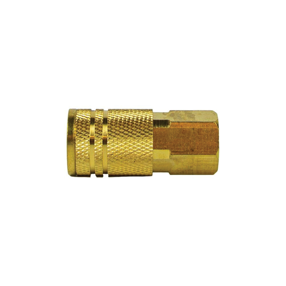 thumbnail image 2 of Industrial/Milton Style Push Coupler, 1/4 In X 1/4 In MNPT 2 of 11