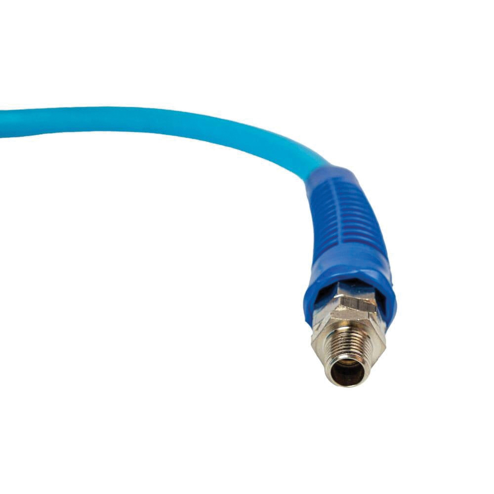 Forney 75444 Flex Air Hose, 3/8 in ID, 1/4 in OD, 50 ft L, MNPT, 210 psi Pressure, Polyurethane, Blue - 5