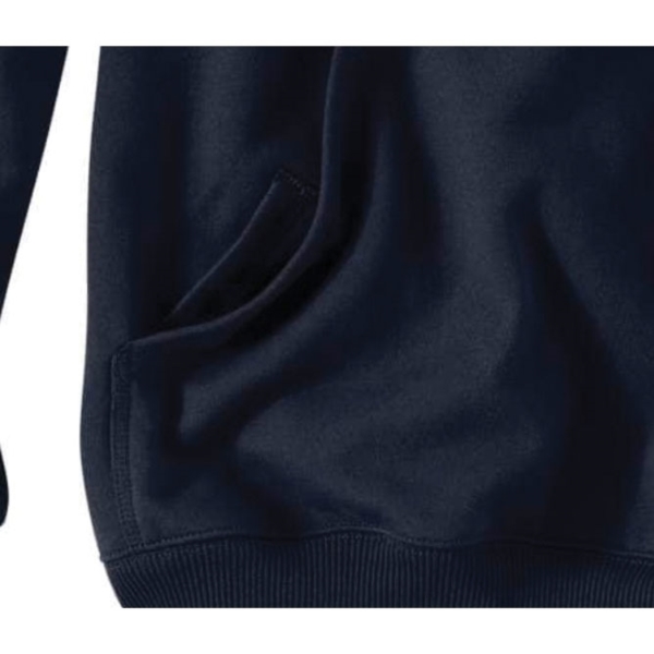 Carhartt Paxton Series 100615-001-M Sweatshirt, M, Regular, Cotton/Polyester, Black, Hooded Collar - 5