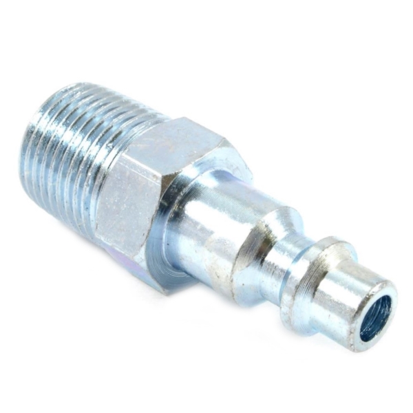 Plug, Forney, 1/4 in D-Style Industrial x 3/8 in MNPT, Steel - 1