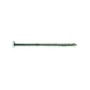 12HGC1 Common Nail, 12D, 3-1/4 in L, Steel, Hot-Dipped Galvanized, Flat Head, Smooth Shank, Gray, 1 lb