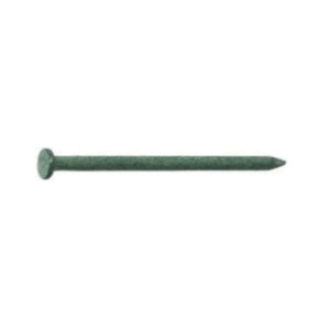 12C5 Common Nail, 12D, 3-1/4 in L, Steel, Bright, Flat Head, Smooth Shank, Silver, 5 lb