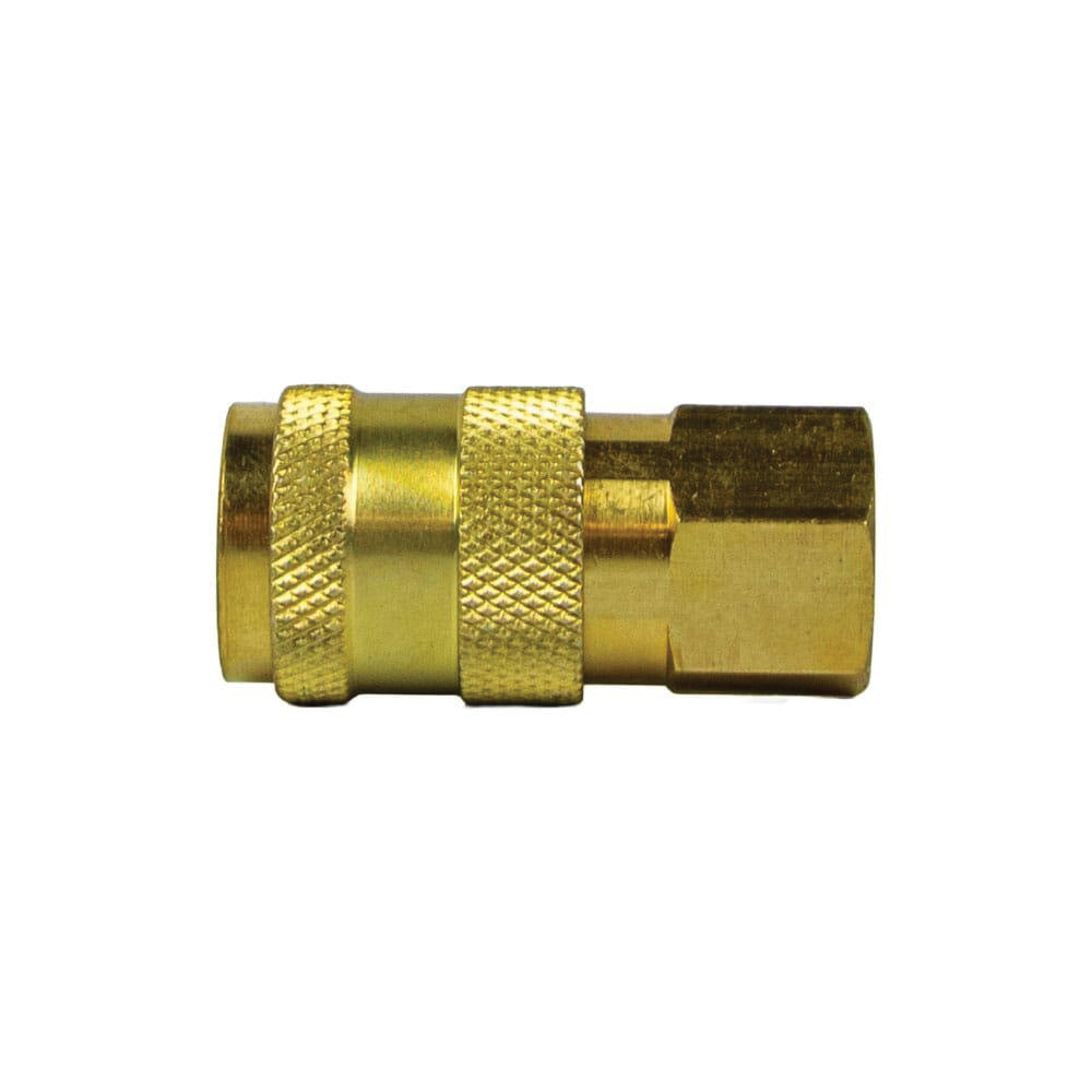 Forney 75527 Coupler, 1/4 in, FNPT, Brass - 4