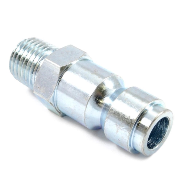 Forney 75475 Plug, Tru-Flate Style, 3/8 x 1/4 in, MNPT, Steel - 1