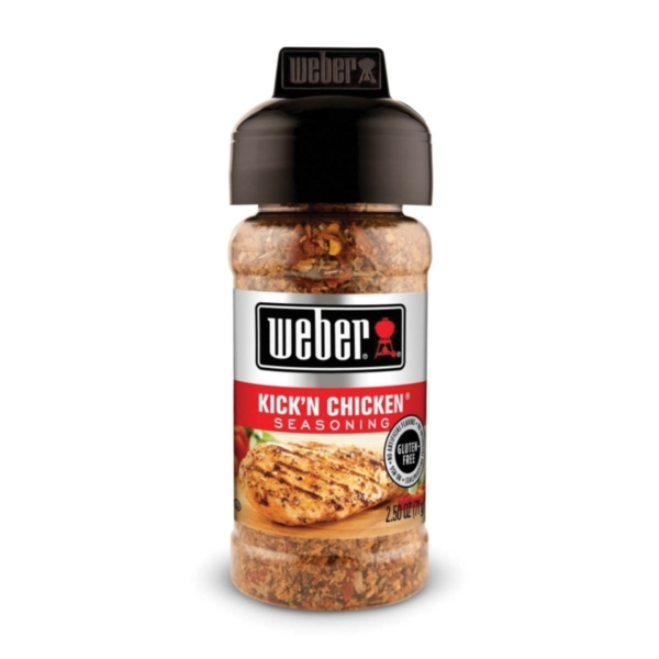 Weber 210703 Kick'N Seasoning, 2.5 oz