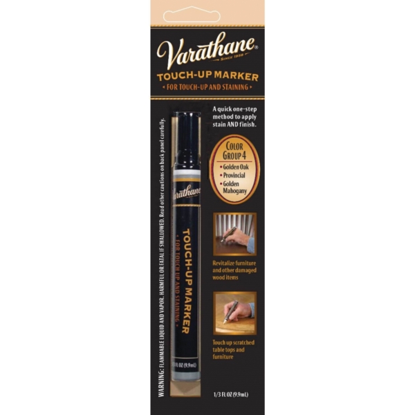 215355 Touch Up Marker, Liquid, Golden Oak/Provincial/Golden Mahogany, 2.4 oz