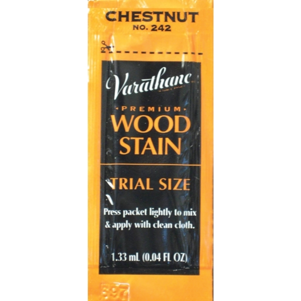 Red Chestnut, Varathane Premium Oil-Based Interior Wood Stain-211802, Half  Pint, 4 Pack