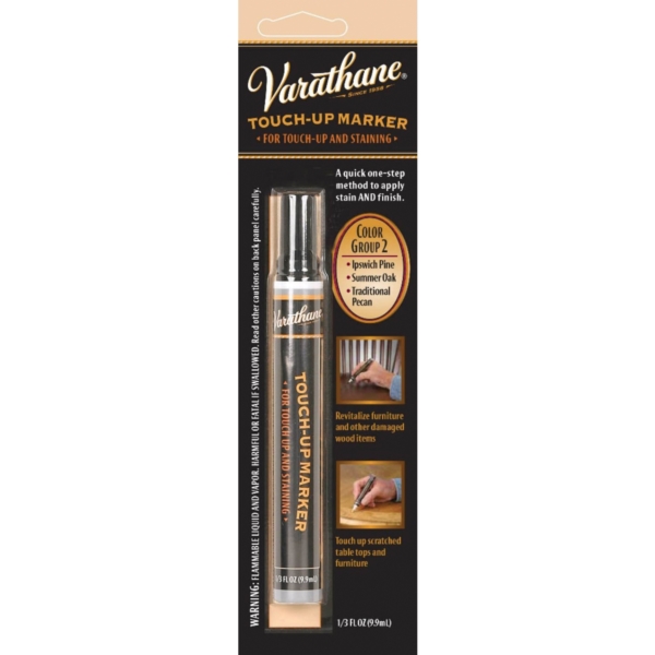 215353 Touch Up Marker, Liquid, Summer Oak/Traditional Pecan/Ipswich Pine, 2.4 oz