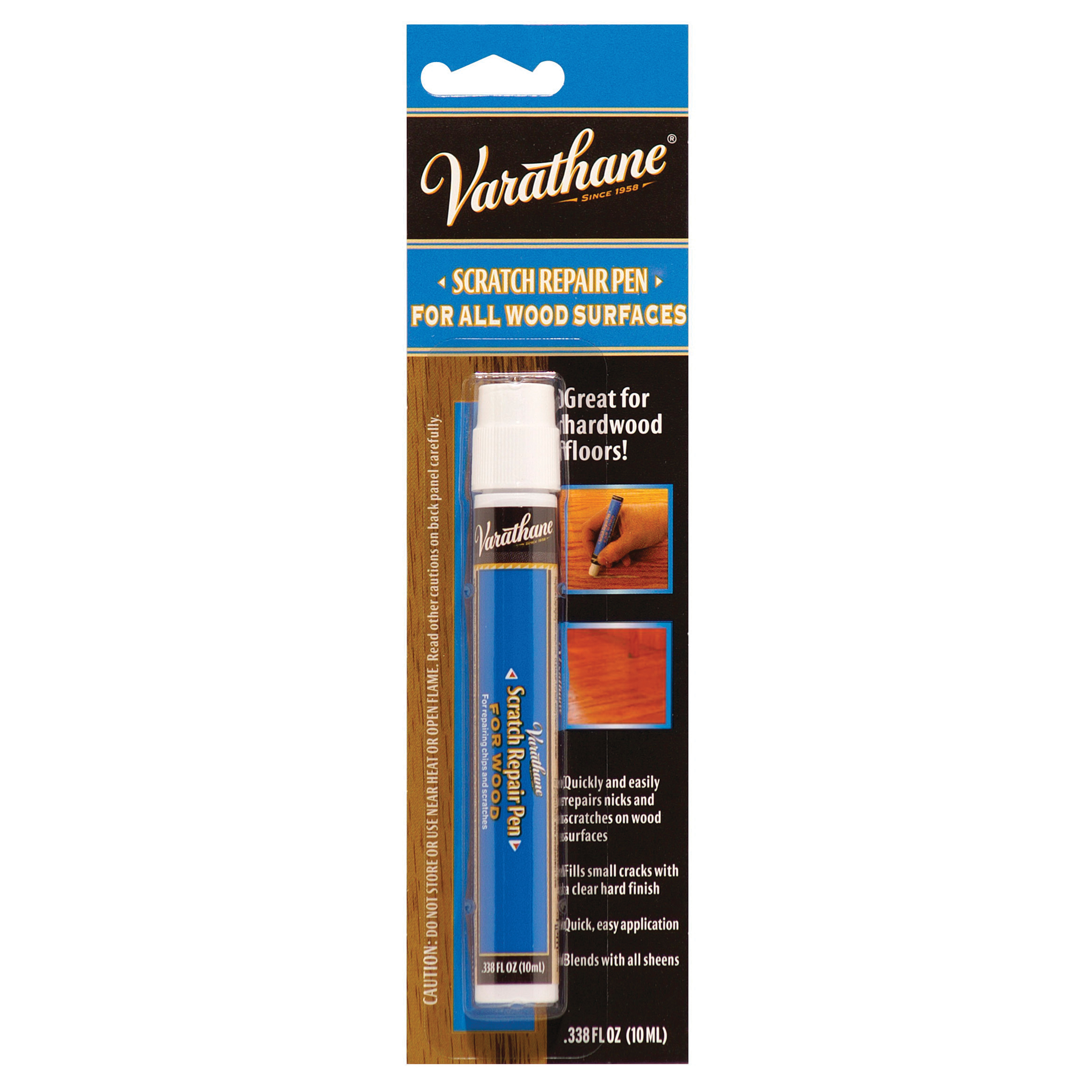 248125 Scratch Repair Pen, Liquid, Clear, 0.33 oz