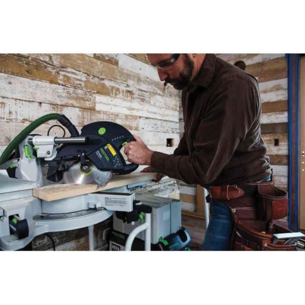 Sliding Miter Saw, Festool, Corded, KAPEX, 10-1/4 in (260mm) Blade, Dual Bevel Compound, 15 A - 1