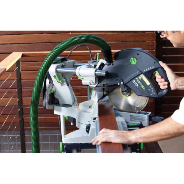 Sliding Miter Saw, Festool, Corded, KAPEX, 10-1/4 in (260mm) Blade, Dual Bevel Compound, 15 A - 2