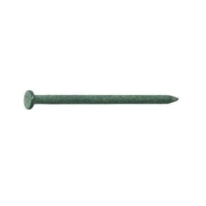 8C Common Nail, 8D, 2-1/2 in L, Steel, Bright, Flat Head, Smooth Shank, 50 lb