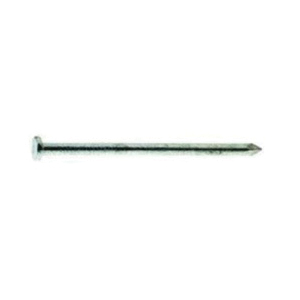 60HGC Common Nail, 60D, 6 in L, Steel, Hot-Dipped Galvanized, Flat Head, Smooth Shank, 50 lb