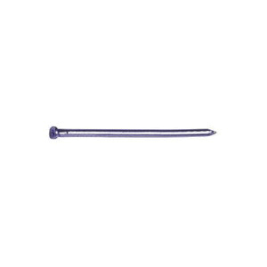 10F1 Finishing Nail, 10D, Steel, Bright, Cupped Head, Smooth Shank, 1 lb