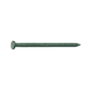 20C1 Common Nail, 20D, 4 in L, Steel, Bright, Flat Head, Smooth Shank, 1 lb