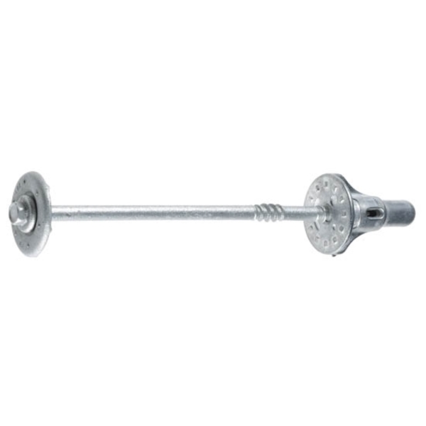 Structural Screw and Nut, Fastenmaster, Thrulok, 6-1/4 in L, Hex Cap Washer Head, Galvanized Coating, 24 pk - 1