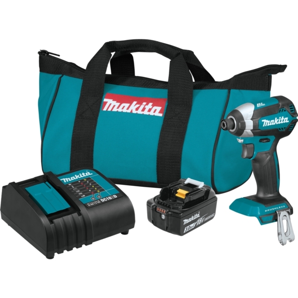 XDT131 Impact Driver Kit, Battery Included, 18 V, 3 Ah, 1/4 in Drive, Hex Drive, 0 to 3600 ipm