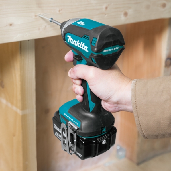 Makita XDT131 Impact Driver Kit, Battery Included, 18 V, 3 Ah, 1/4 in Drive, Hex Drive, 0 to 3600 ipm - 3